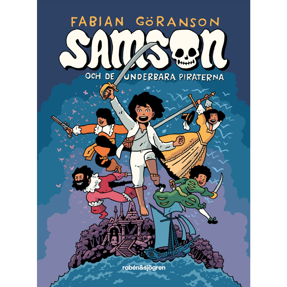 Produktbild för Samson och de underbara piraterna (inbunden)