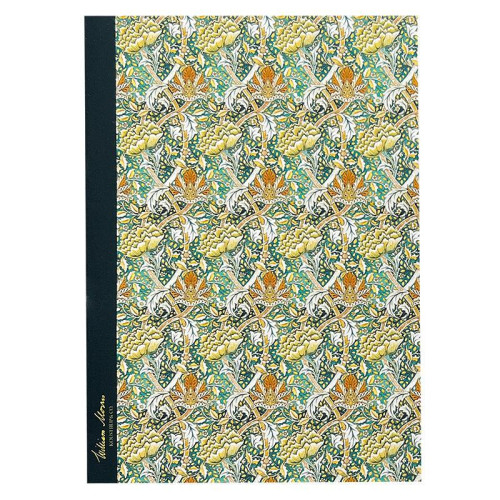 Koustrup & Co Anteckningshäfte - Windrush Grön  - William Morris