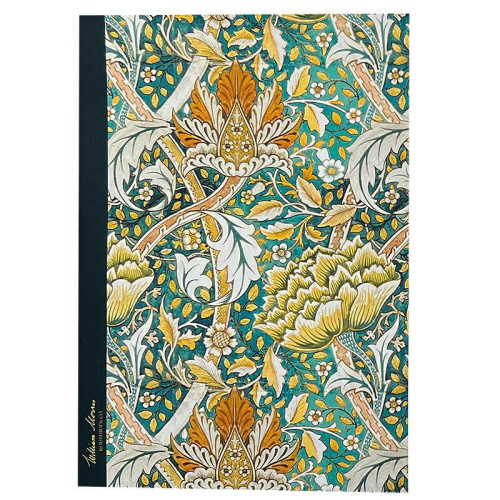 Koustrup & Co Anteckningshäfte - Windrush grön - William Morris