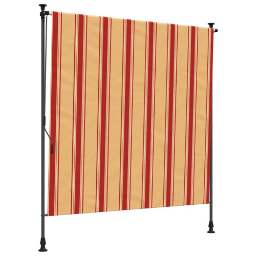 vidaXL Utomhus rullgardin Flerfärgsdesign 100 x 270 cm