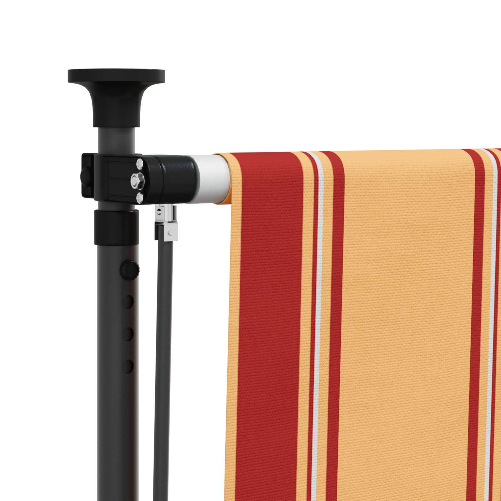 Produktbild för Utomhus rullgardin Flerfärgsdesign 100 x 270 cm