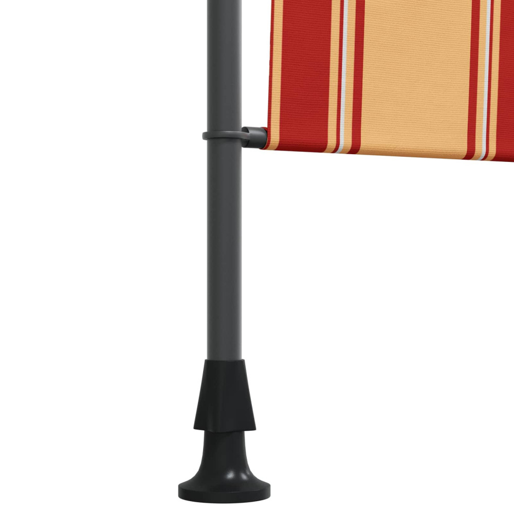 Produktbild för Utomhus rullgardin Flerfärgsdesign 100 x 270 cm