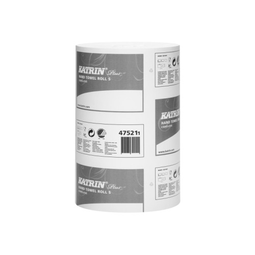 KATRIN Katrin Plus S - pappershandduk - rulle - 110 m - vit