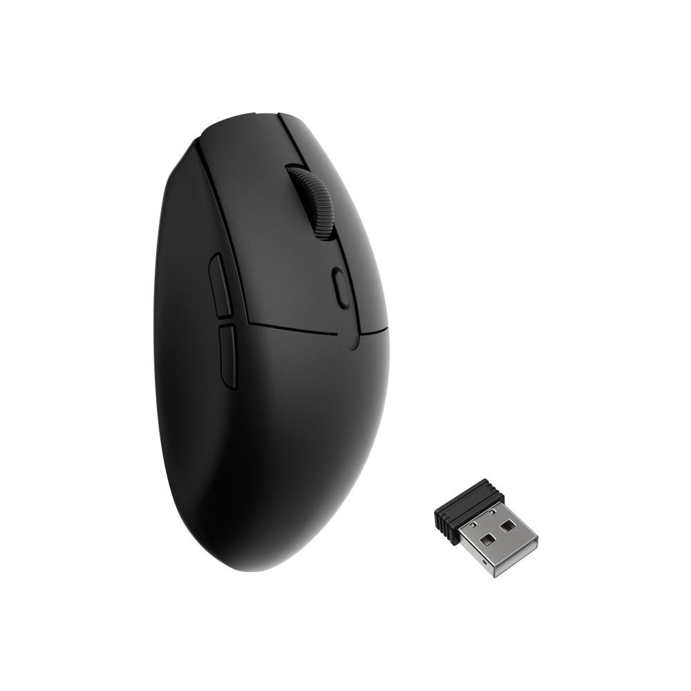 Produktbild för Keychron BM22 - mus - Bluetooth 5.2, 2.4 GHz, USB-C - svart