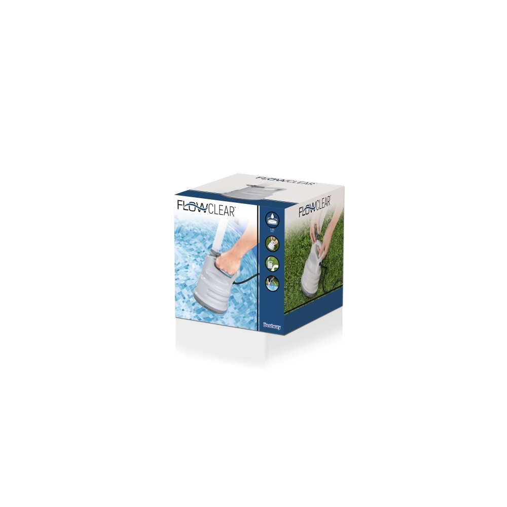 Produktbild för Bestway 58230, Patronfilterpump, Vit, 3,2 cm, 5 m, 3028 l/h,...