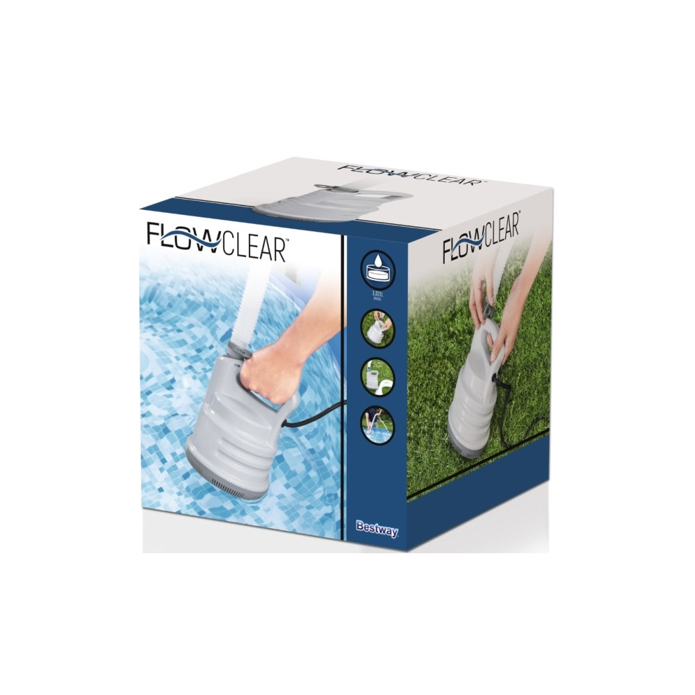Produktbild för Bestway 58230, Patronfilterpump, Vit, 3,2 cm, 5 m, 3028 l/h,...