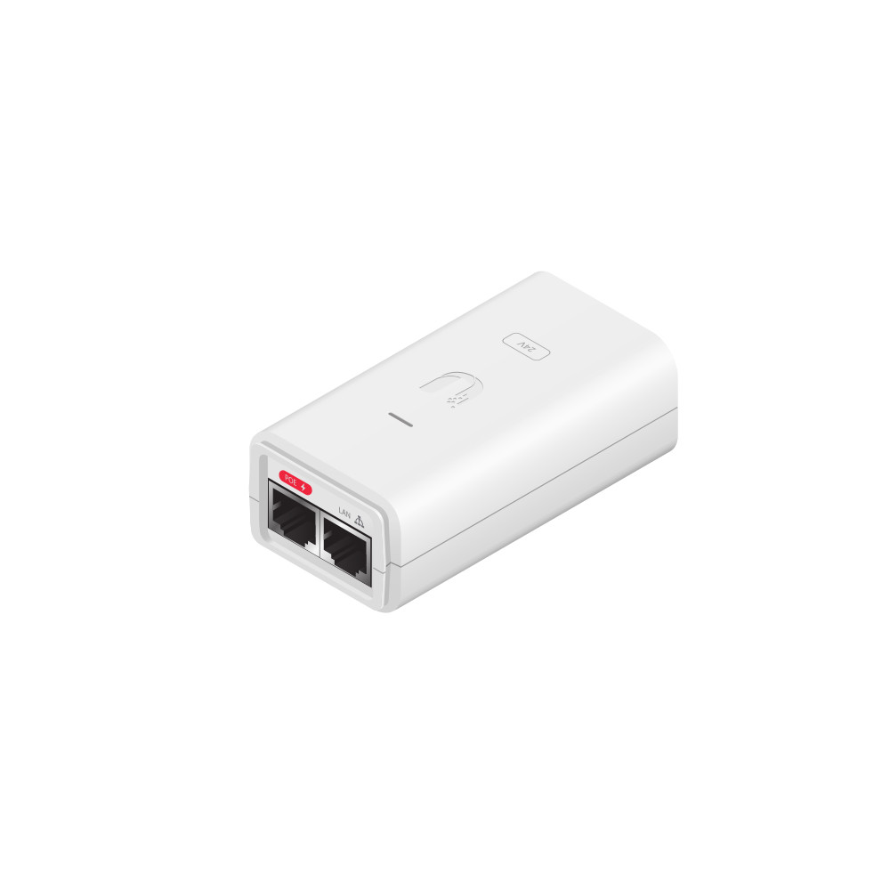 Produktbild för Ubiquiti Networks POE-24-12W-G-WH - strömtillförsel - 12 Watt