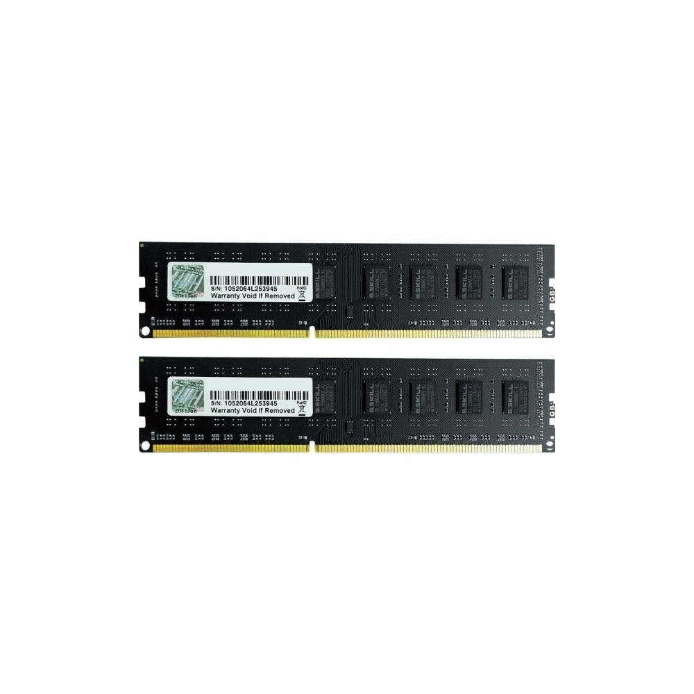 Produktbild för G.Skill NT Series - DDR3 - sats - 8 GB: 2 x 4 GB - DIMM 240-pin - 1333 MHz / PC3-10600 - ej buffrad