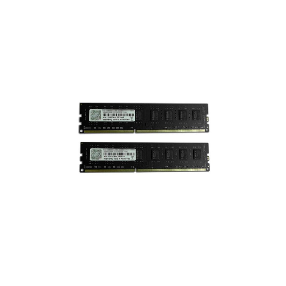 Produktbild för G.Skill NT Series - DDR3 - sats - 8 GB: 2 x 4 GB - DIMM 240-pin - 1333 MHz / PC3-10600 - ej buffrad