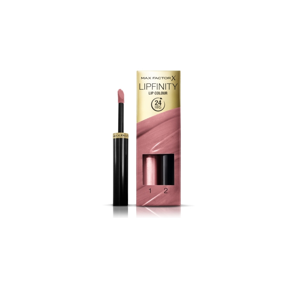 Produktbild för Max Factor Lipfinity Lip Colour 24HRS (001 Pearly Nude) 4,2...