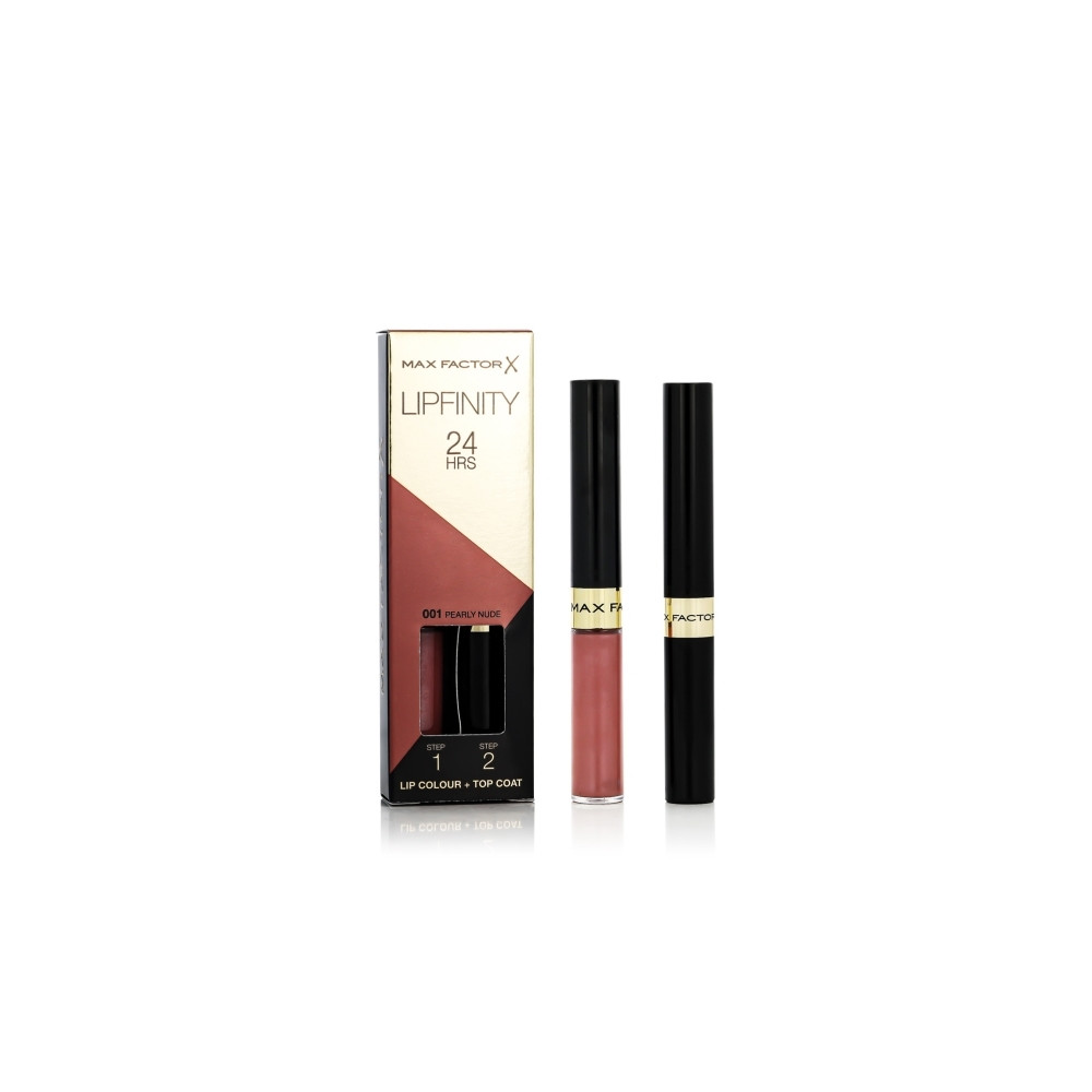 Produktbild för Max Factor Lipfinity Lip Colour 24HRS (001 Pearly Nude) 4,2...