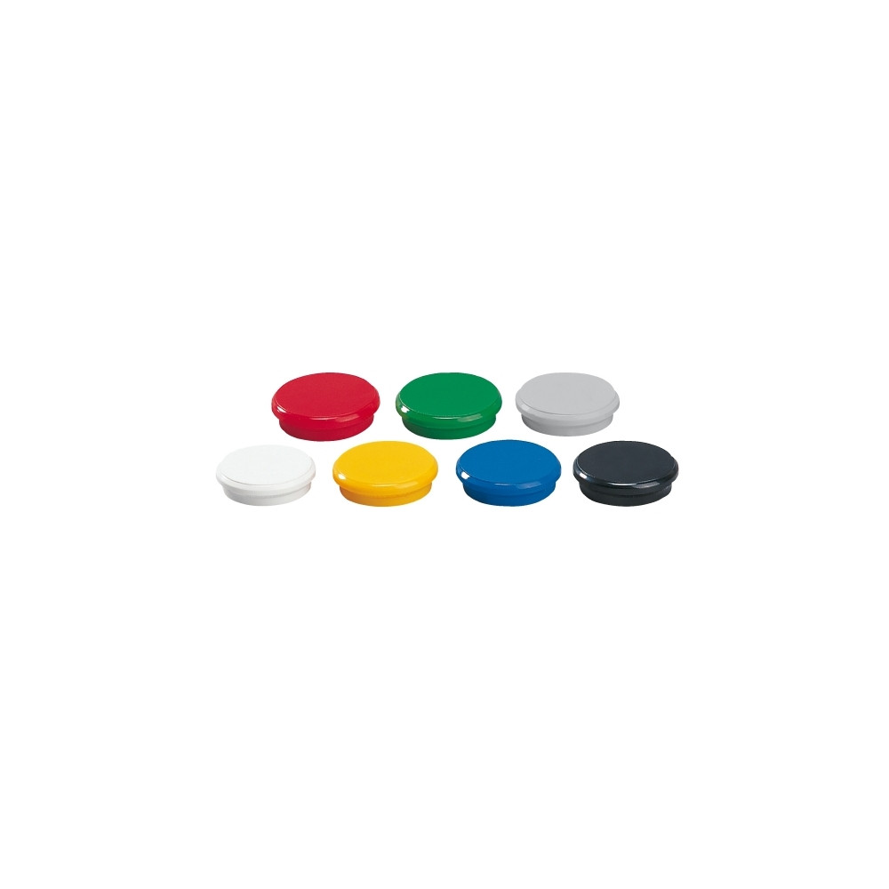 Produktbild för Magnet, Dahle, rund, Ø24 mm, blandade färger