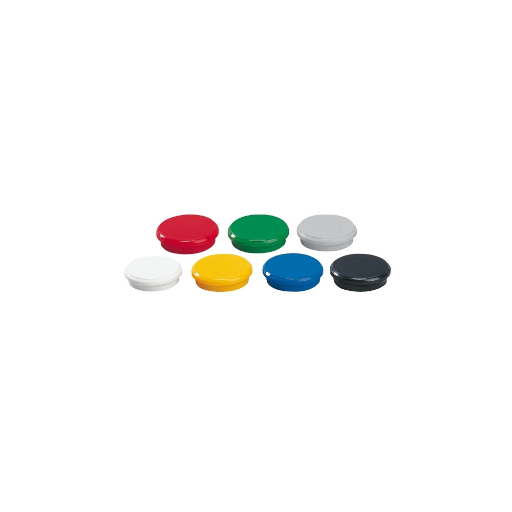 Produktbild för Magnet, Dahle, rund, Ø24 mm, blandade färger