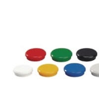 Produktbild för Magnet, Dahle, rund, Ø24 mm, blandade färger
