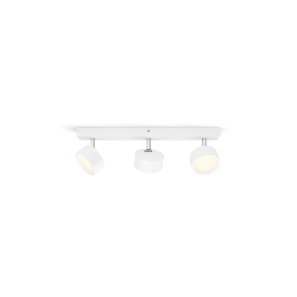 Produktbild för Philips Bracia tak-/väggspotlight 3 x, Skena för spotlight,...