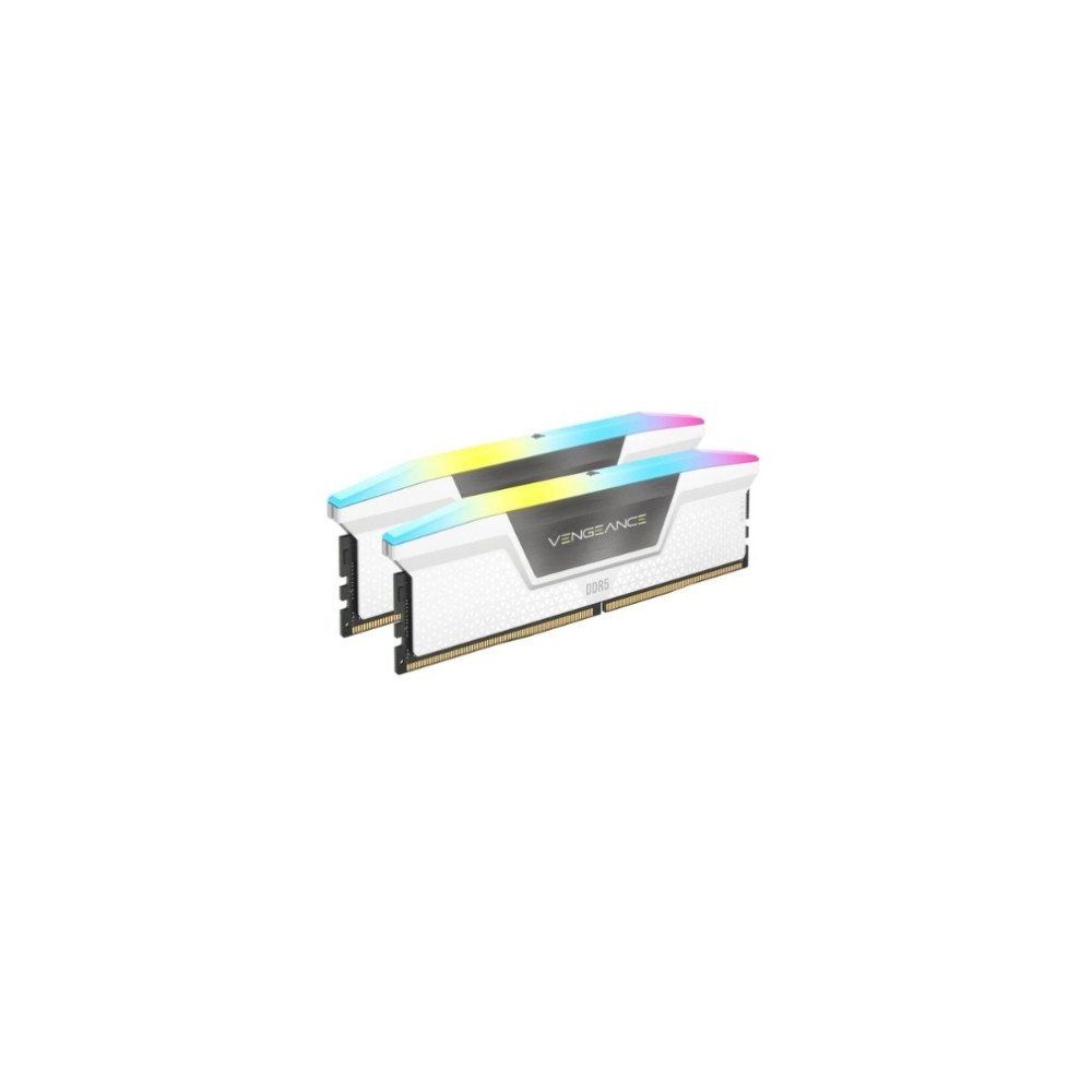 Produktbild för CORSAIR Vengeance RGB - DDR5 - sats - 32 GB: 2 x 16 GB - DIMM 288-pin / PC5-24000 - ej buffrad