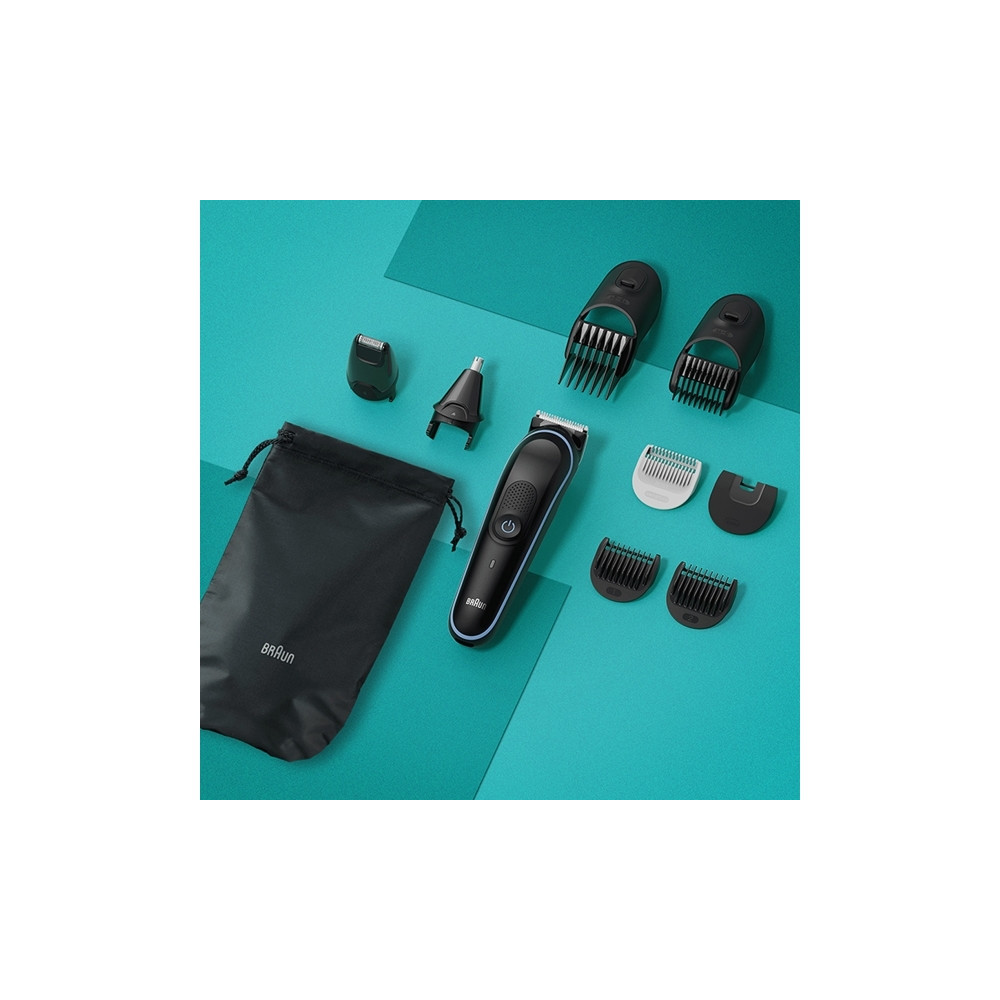 Produktbild för Braun MGK5411, Svart, Blå, 1 mm, 2,1 cm, Universal, 3 År, Ba...