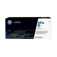 Produktbild för HP 651A - cyan - original - LaserJet - tonerkassett (CE341A)
