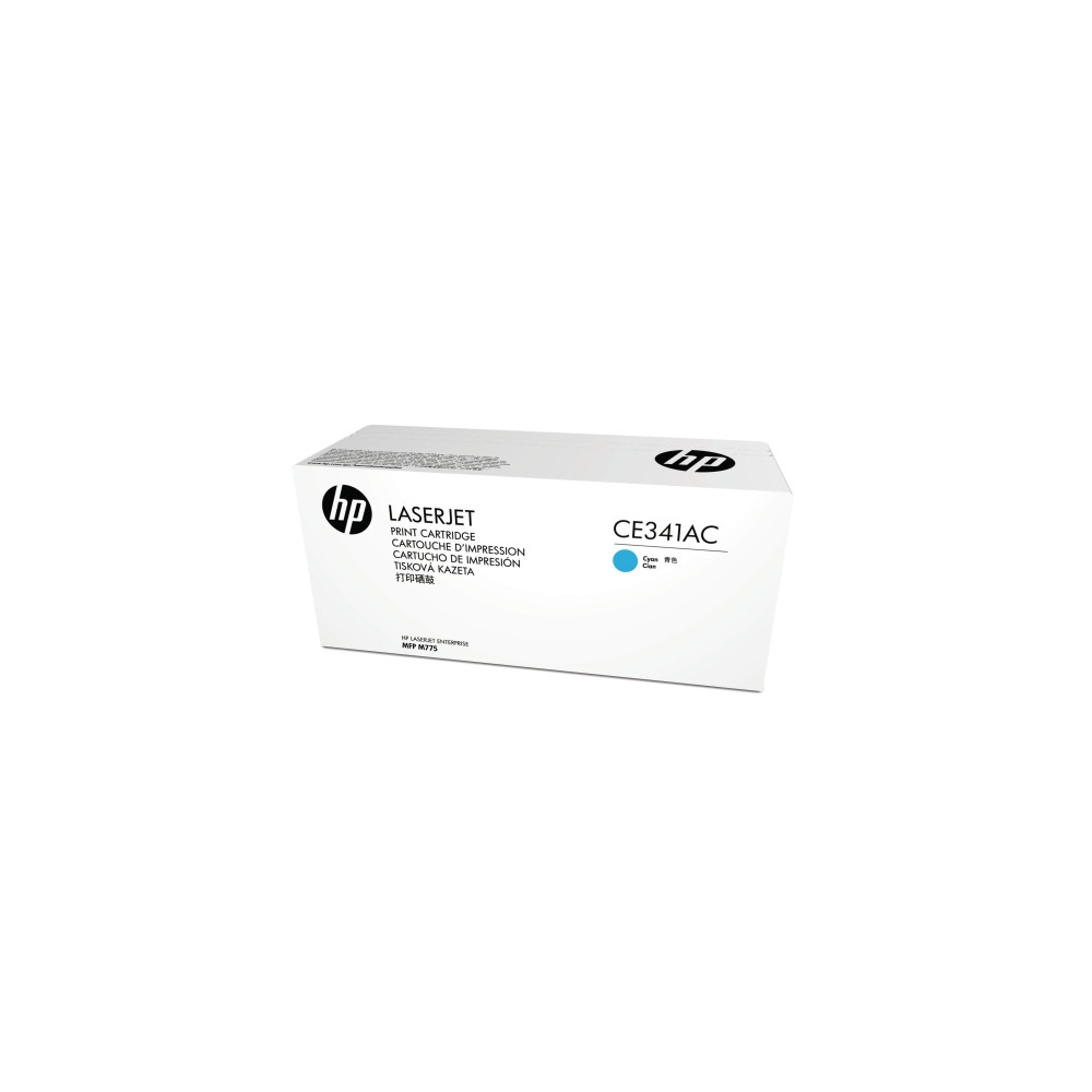 Produktbild för HP 651A - cyan - original - LaserJet - tonerkassett (CE341A)