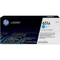 Produktbild för HP 651A - cyan - original - LaserJet - tonerkassett (CE341A)