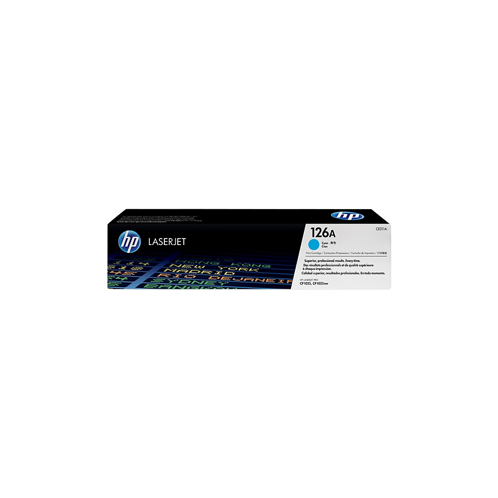Produktbild för HP 651A - cyan - original - LaserJet - tonerkassett (CE341A)