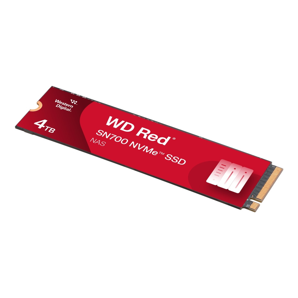 Produktbild för WD Red SN700 WDS400T1R0C-68BDK0 - SSD - 4 TB - PCIe 3.0 x4 (NVMe)