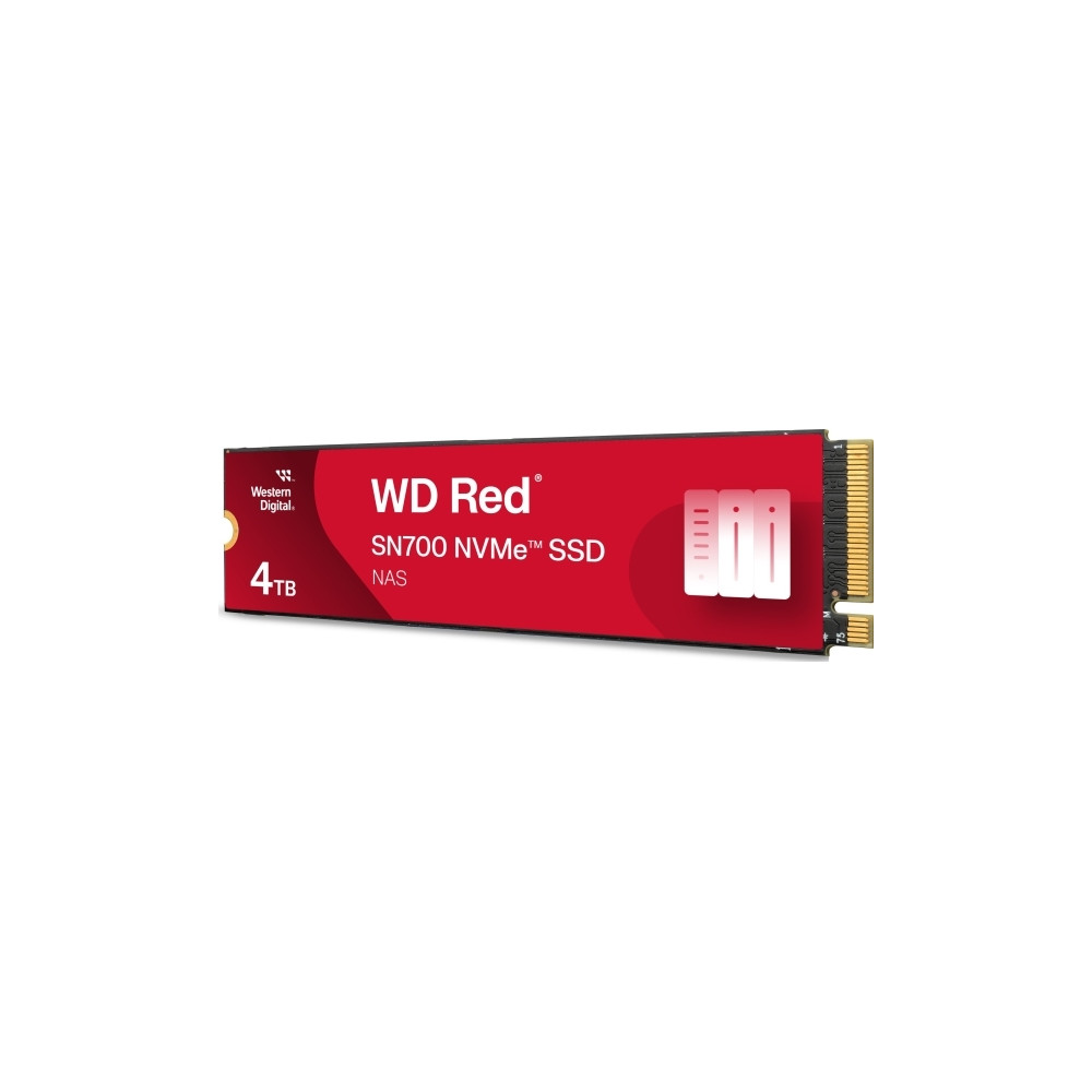 Produktbild för WD Red SN700 WDS400T1R0C-68BDK0 - SSD - 4 TB - PCIe 3.0 x4 (NVMe)