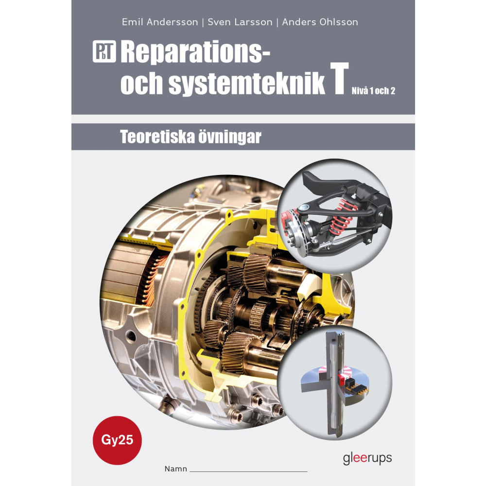 Produktbild för PbT Reparations- och systemteknik T 1-2, övningsbok, Gy25 (häftad)