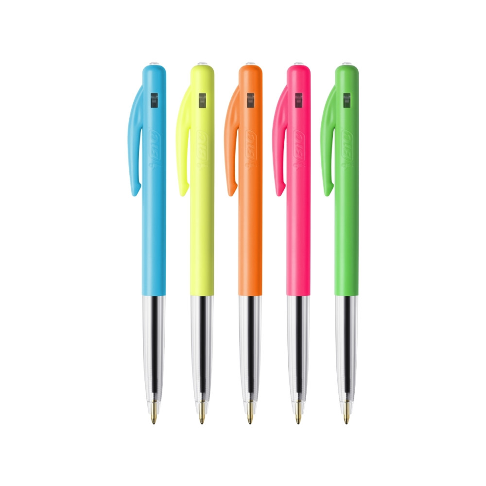 Produktbild för Kulspetspenna, BIC M10 patronfärger, 1 mm, skrivfärg blå, fö...