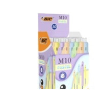 Produktbild för Kulspetspenna, BIC M10 patronfärger, 1 mm, skrivfärg blå, fö...