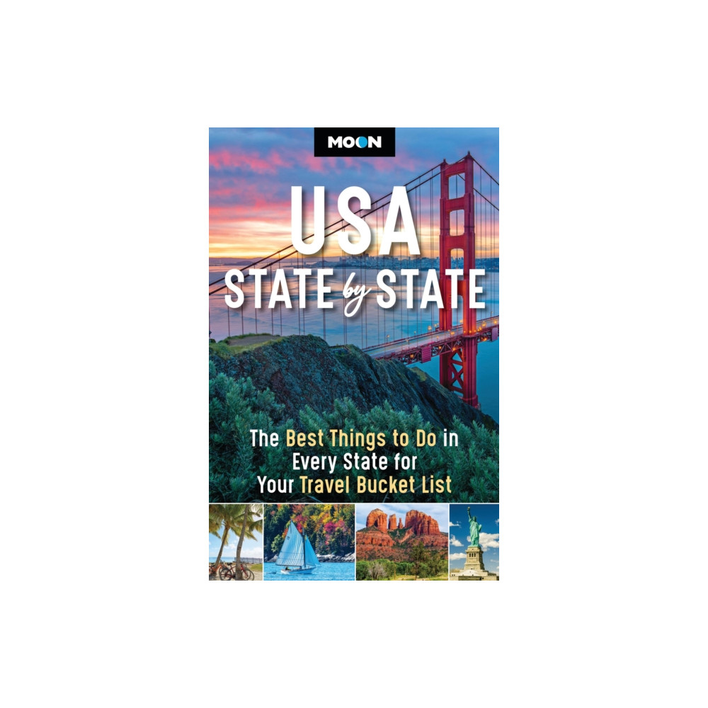 Produktbild för Moon USA State by State (Second Edition) (häftad, eng)