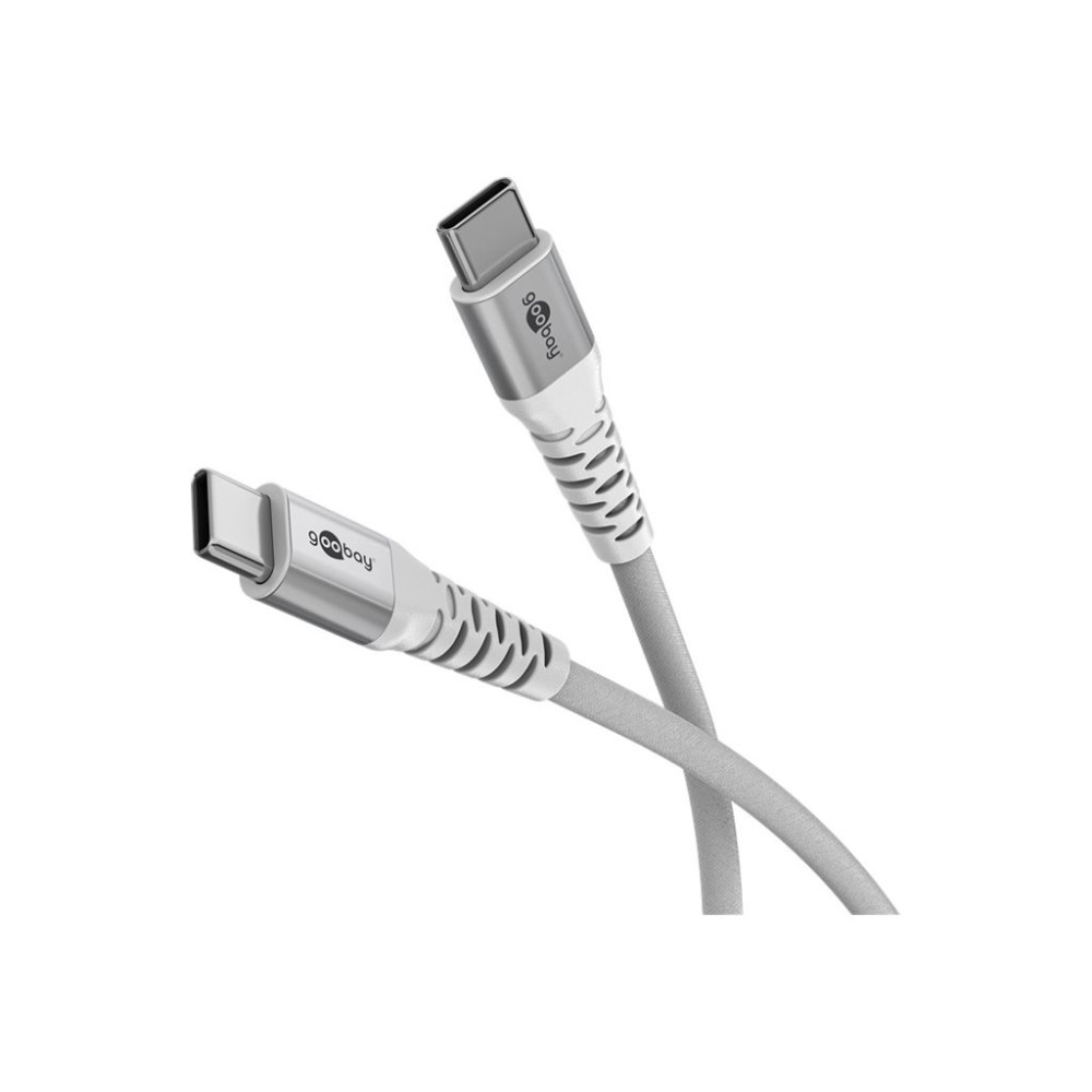 Produktbild för goobay - USB typ C-kabel - 24 pin USB-C till 24 pin USB-C - 3 m
