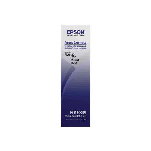 EPSON Epson - 3 - svart - färgband