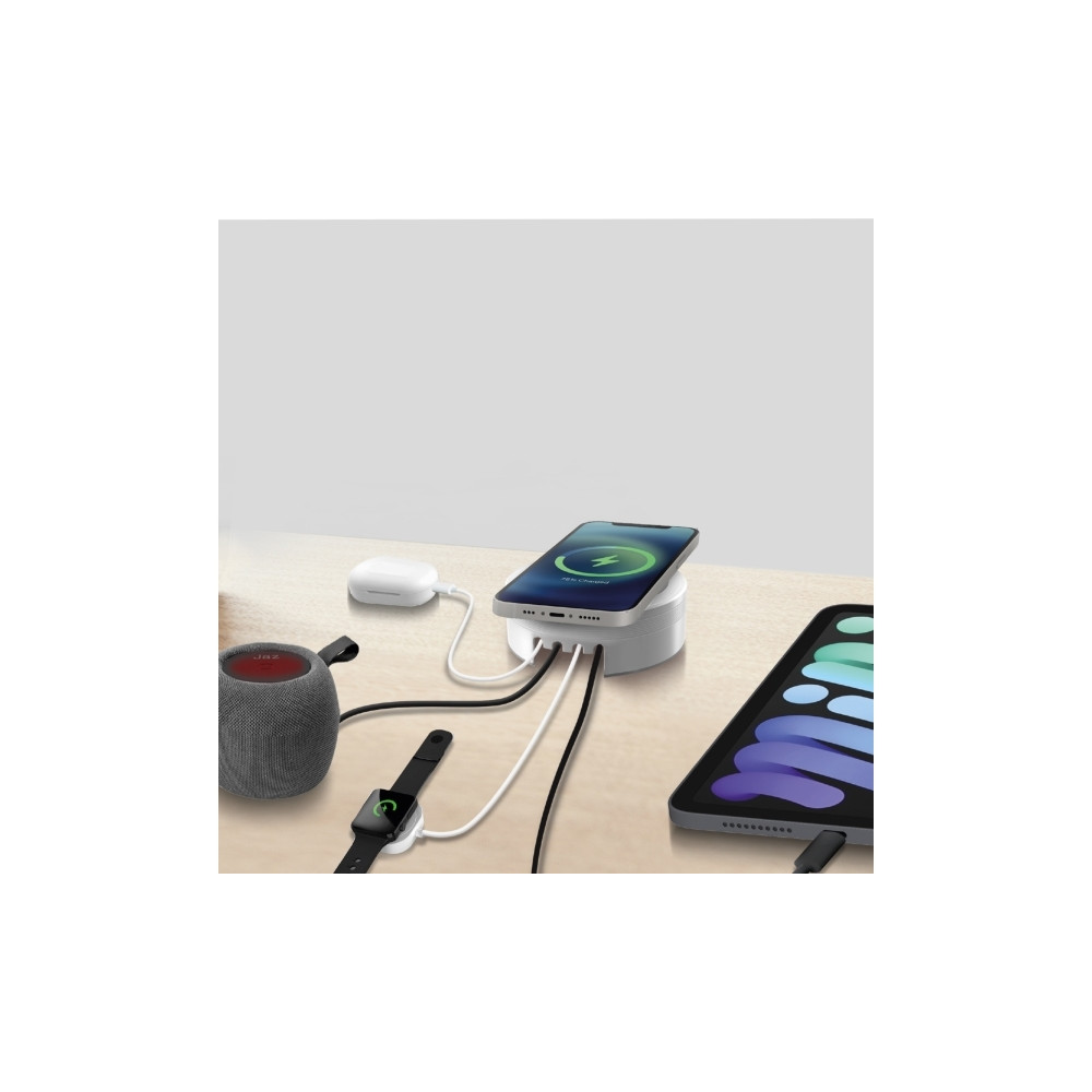 Produktbild för SBS TEWIRELESSORG15W, inomhus, USB, Trådlös laddning, 1 m, V...