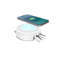 Produktbild för SBS TEWIRELESSORG15W, inomhus, USB, Trådlös laddning, 1 m, V...