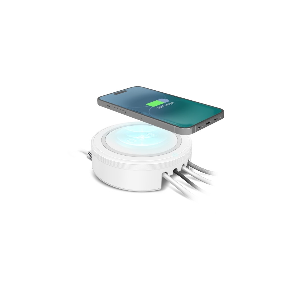 Produktbild för SBS TEWIRELESSORG15W, inomhus, USB, Trådlös laddning, 1 m, V...