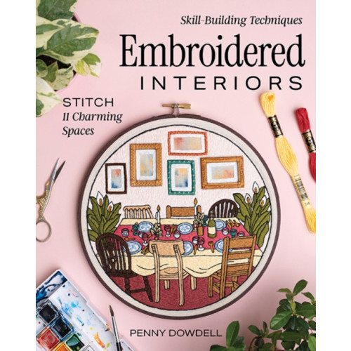 C & T Publishing Embroidered Interiors (häftad, eng)