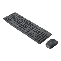 Produktbild för Logitech MK295 Silent - sats med tangentbord och mus - AZERTY - holländsk - grafit Inmatningsenhet