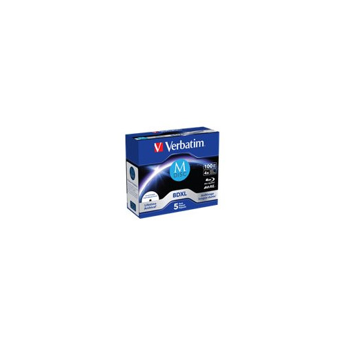 VERBATIM Verbatim M-Disc - BD-R XL x 5 - 100 GB - lagringsmedier