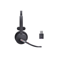Produktbild för Yealink WH64 Hybrid Mono - headset - USB-A via DECT-adapter, USB-C