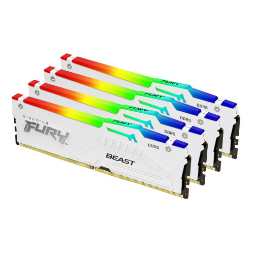 Kingston Technology Kingston Technology FURY Beast RGB, 64 GB, 4 x 16 GB, DDR5,...