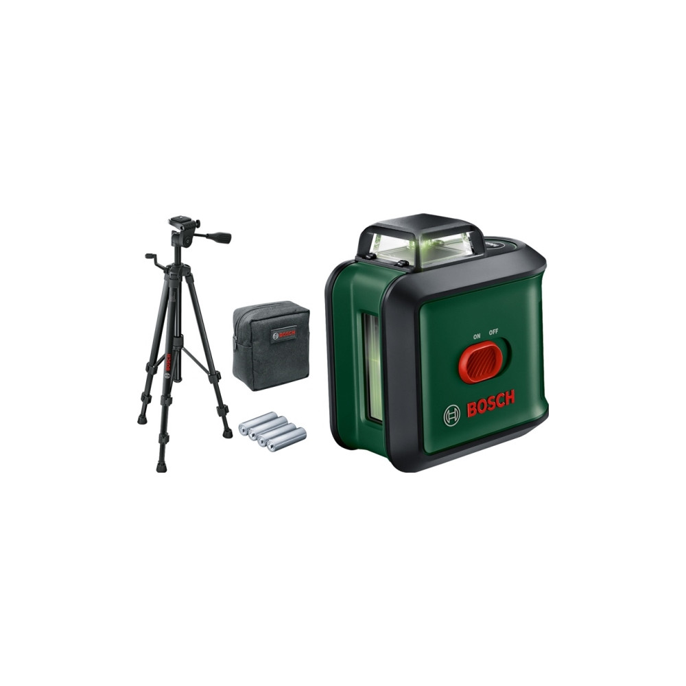 Produktbild för Bosch UniversalLevel 360 Set, 24 m, 0,4 mm/m, 4°, 4 s, Horis...