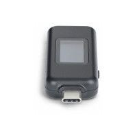 Produktbild för StarTech.com USB-C Power Tester, Bi-Directional Digital Voltage/Current - USB-C strömtester - digital multimeter, bi-directional