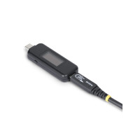 Produktbild för StarTech.com USB-C Power Tester, Bi-Directional Digital Voltage/Current - USB-C strömtester - digital multimeter, bi-directional