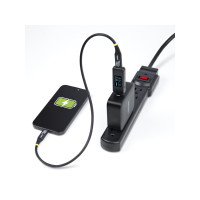Produktbild för StarTech.com USB-C Power Tester, Bi-Directional Digital Voltage/Current - USB-C strömtester - digital multimeter, bi-directional
