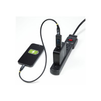 Produktbild för StarTech.com USB-C Power Tester, Bi-Directional Digital Voltage/Current - USB-C strömtester - digital multimeter, bi-directional