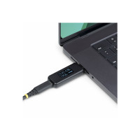 Produktbild för StarTech.com USB-C Power Tester, Bi-Directional Digital Voltage/Current - USB-C strömtester - digital multimeter, bi-directional
