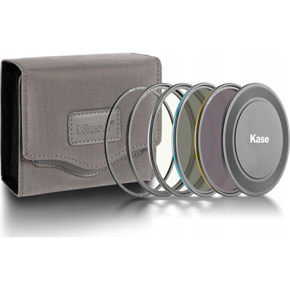 Produktbild för K&F filter set 67 mm 67 mm Kase CPL ND8 ND64 magnetiskt på m...