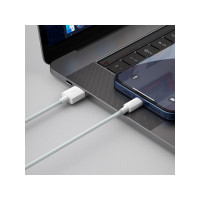Produktbild för Baseus TZCALZJ-02, Hvid, USB A, Lightning, 1,5 m, Hanstik, H...