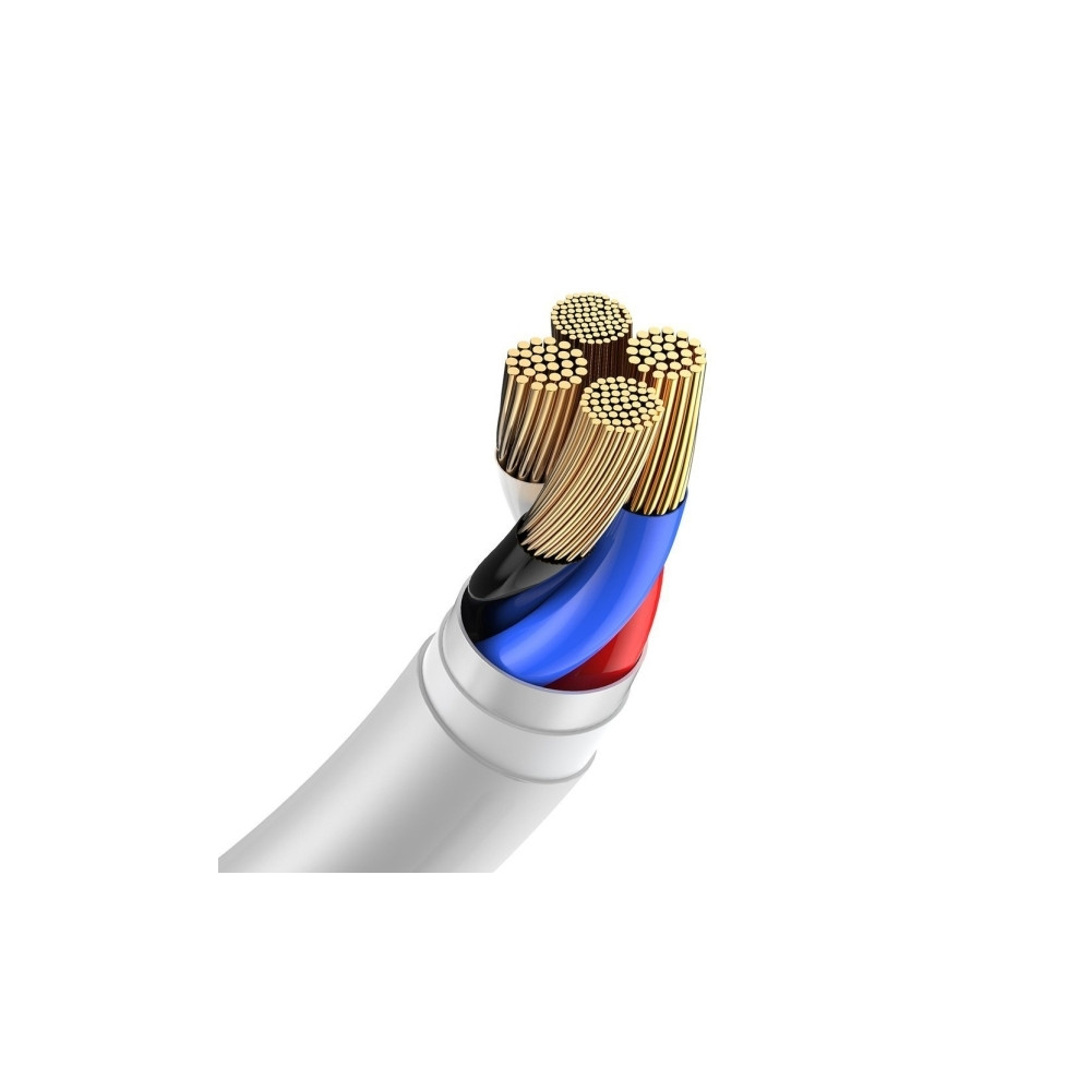 Produktbild för Baseus TZCALZJ-02, Hvid, USB A, Lightning, 1,5 m, Hanstik, H...